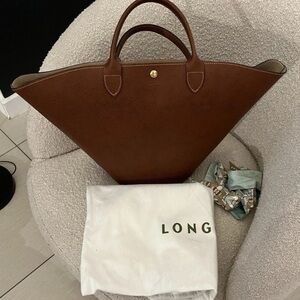Longchamp Brown Women's Tote Bag XL